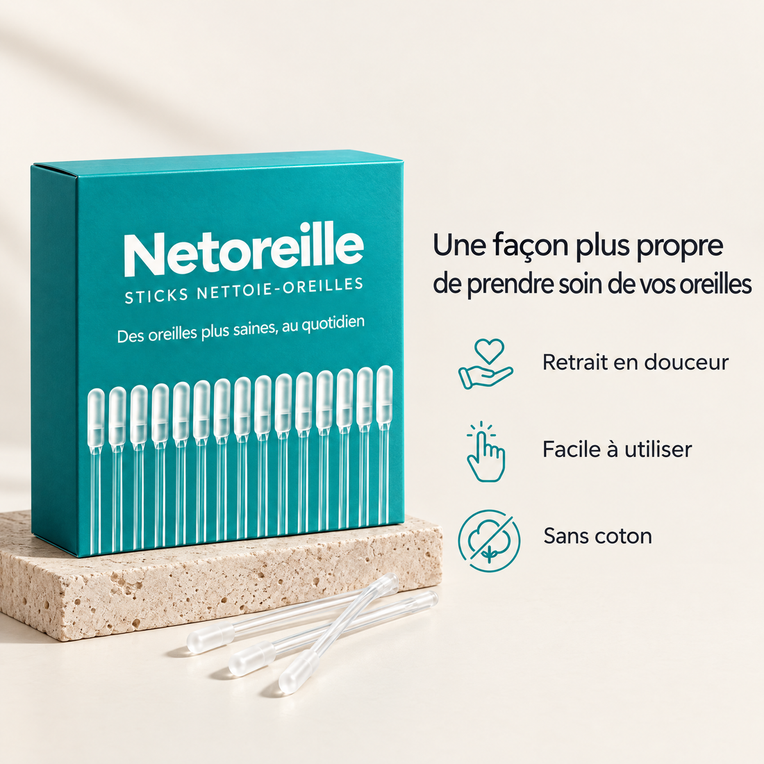 Netoreille stick nettoie-oreille